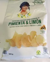 Patatas fritas con sabor a pimienta y limón