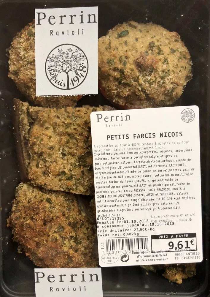 Petits farcis nicois