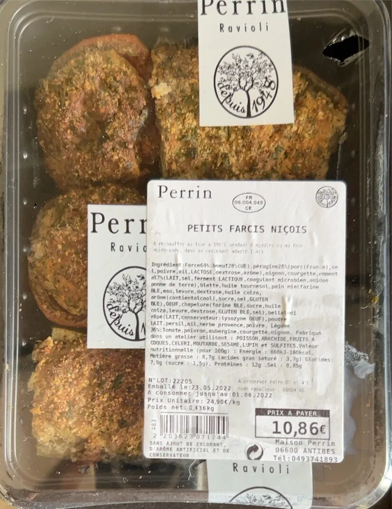 Petits farcis nicois