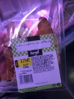 Croissant au jambon