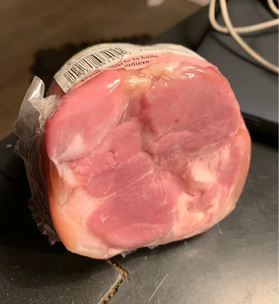 Jambonneau de porc cuit sans os