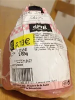 Jambonneau de porc cuit sans os