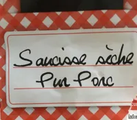 Saucisses sèche