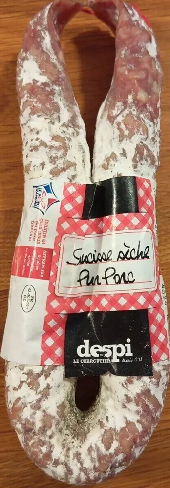 Saucisse sèche pur porc