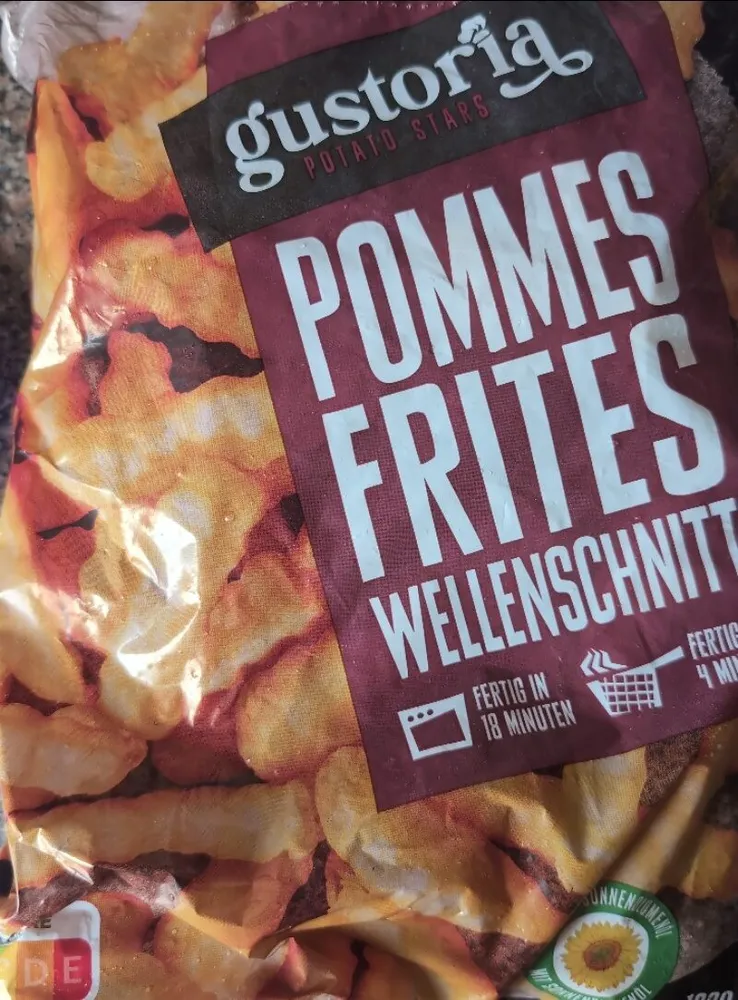 Pommes Wellenschnitt