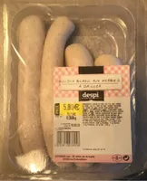 Boudin blanc aux herbes à griller