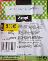 Choucroute garnie