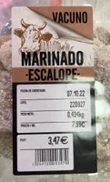 Filete de vacuno empanado