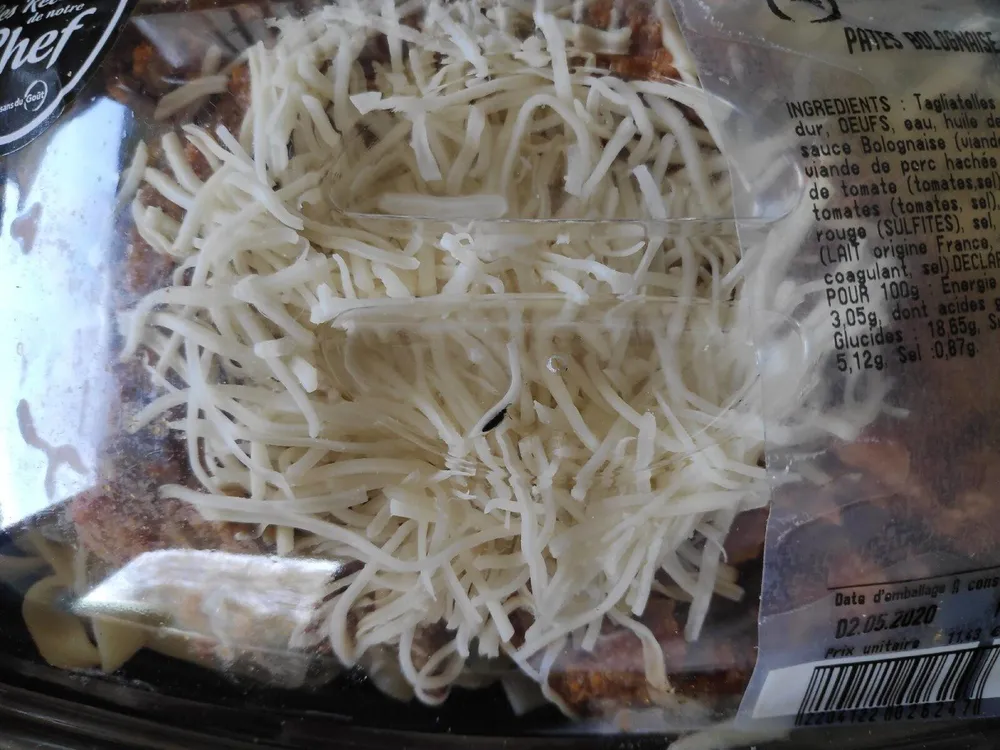 Pâtes bolognaise