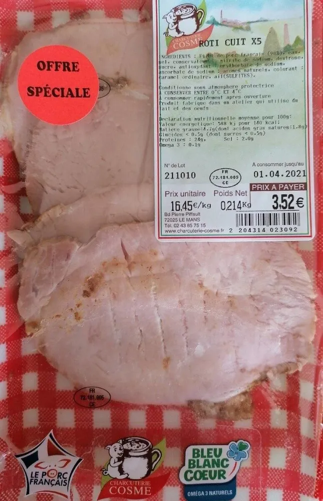 Rôti cuit