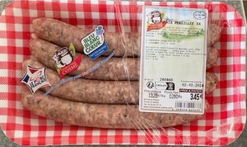 Chipolata persillée