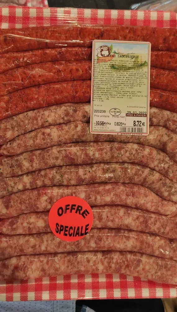 Plateau saucisserie