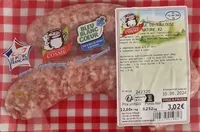 Saucisse de Toulouse Nature x2