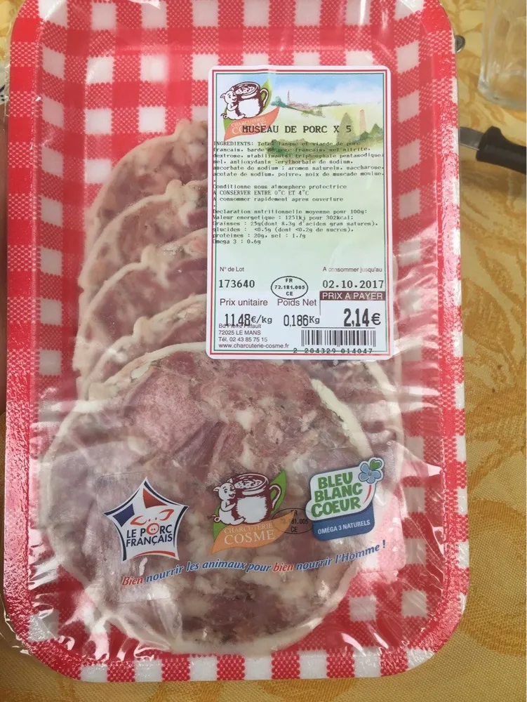 Museau de porc