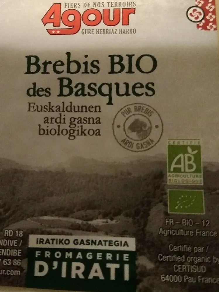 Brebis bio des basques