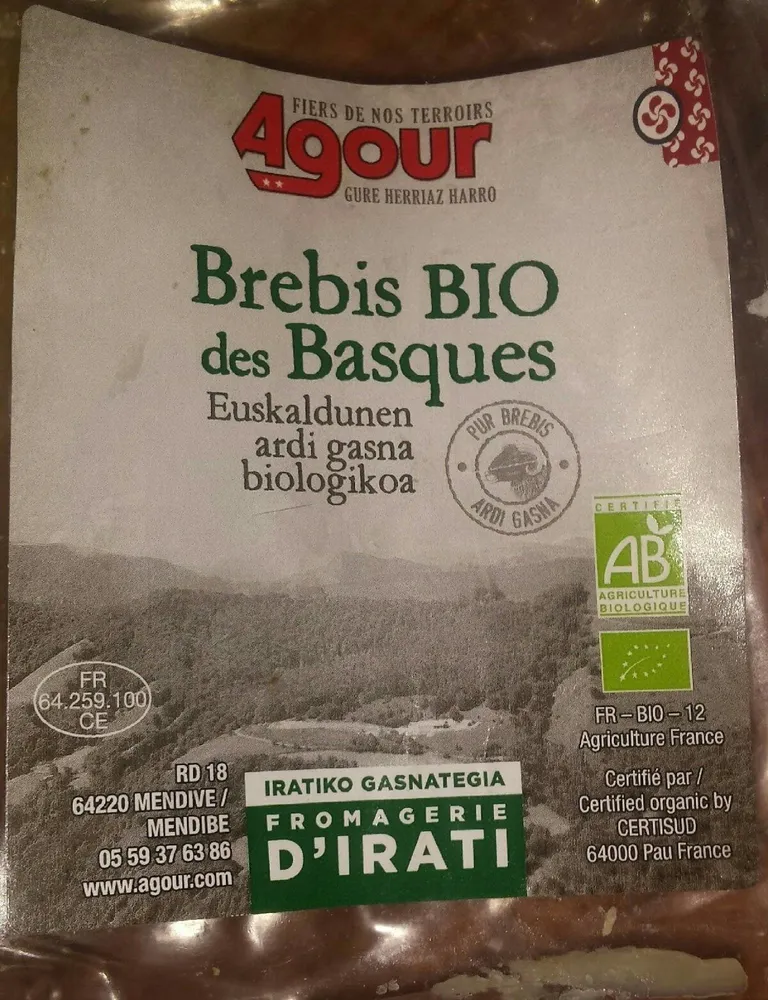 Brebis bio des basques
