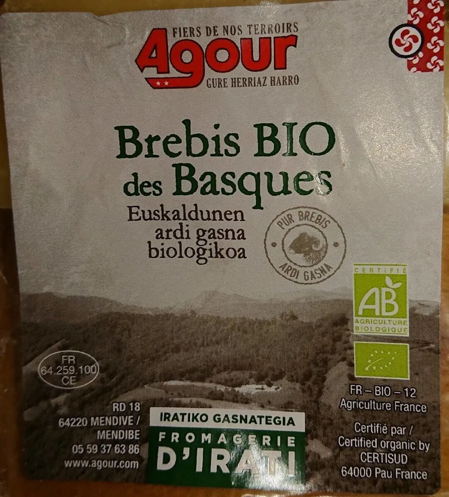 Brebis bio des basques