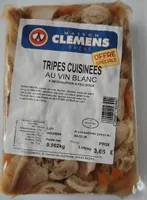 Tripes cuisinées au vin blanc