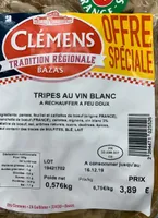 Tripes au vin blanc