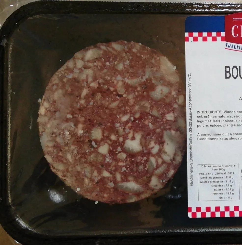 Boudin plancha