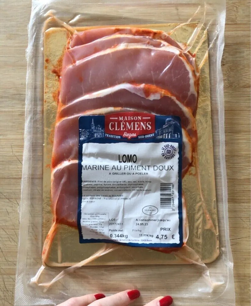LOMO mariné au piment doux