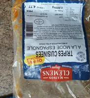 Tripes cuisinées