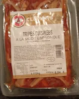 Tripes cuisinées à la mode espagnole