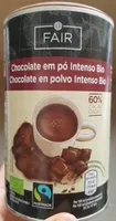 Chocolat en poudre intense bio