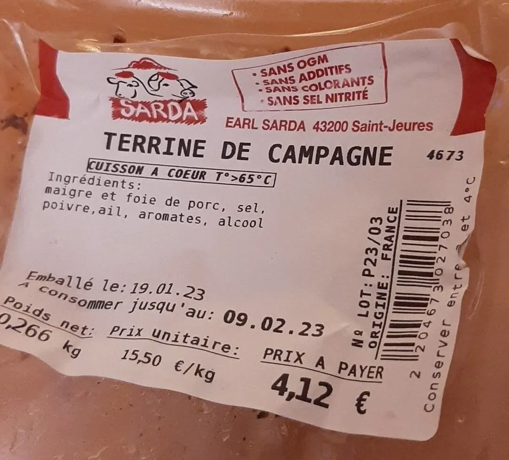 Terrine de campagne