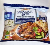Hähnchengyros griechischer Art