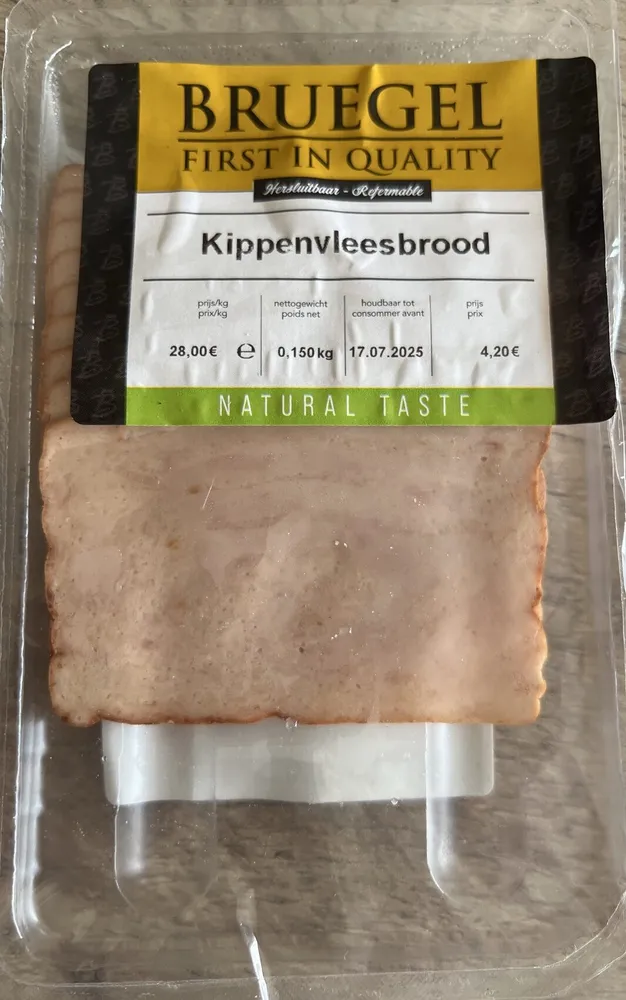 Kippenvleesbrood