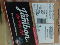 Jambon cuit 4 tranches au sel de Re