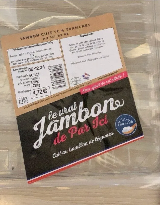 Le Vrai Jambon de Par Ici