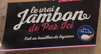 Le vrai jambon de par ici