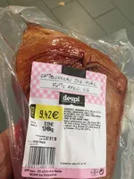 Jambonneau de porc fumé avec os