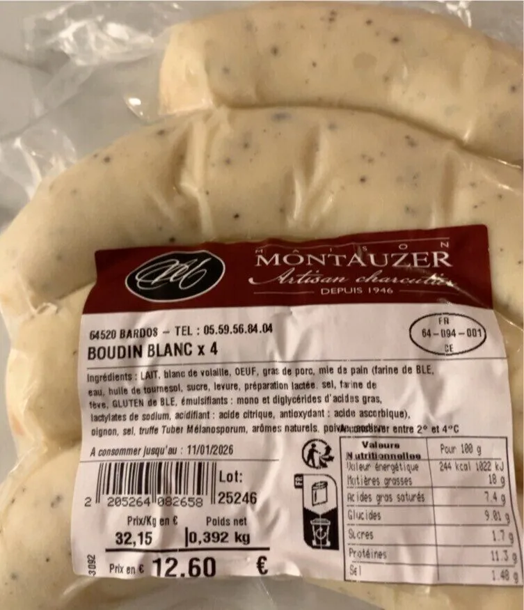 Boudin blanc