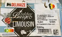 Butcher’s burger Limousin