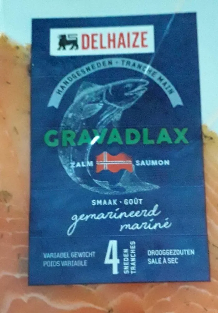 Saumon mariné Gravadlax