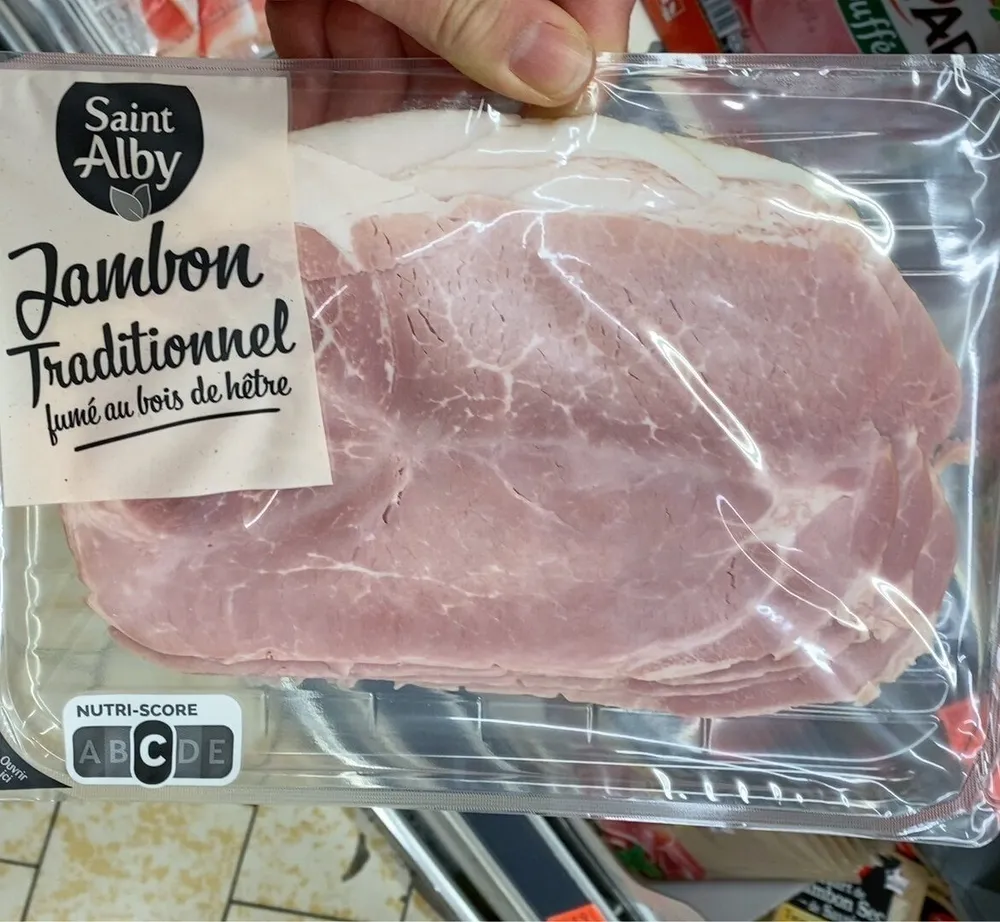 Jambon traditionnel fume au bois d’etre
