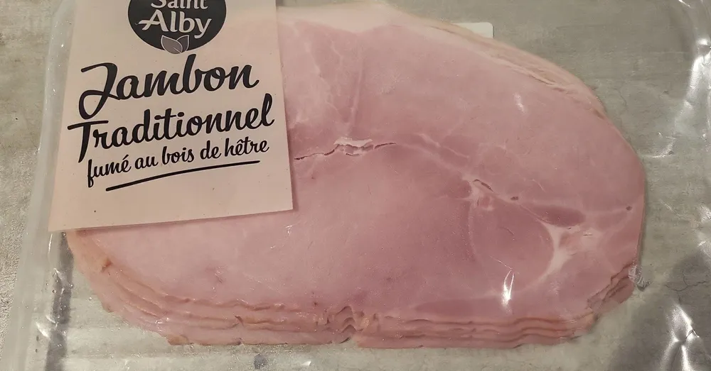 Jambon traditionnel fumé au bois de hêtre