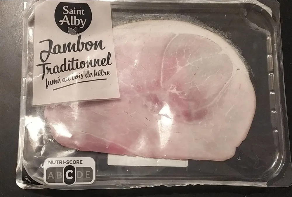 Jambon traditionnel fumé au bois de hêtre