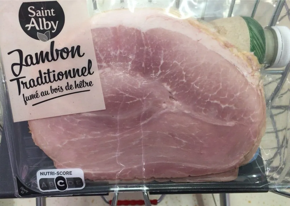Jambon traditionnel fumé bois de hêtre