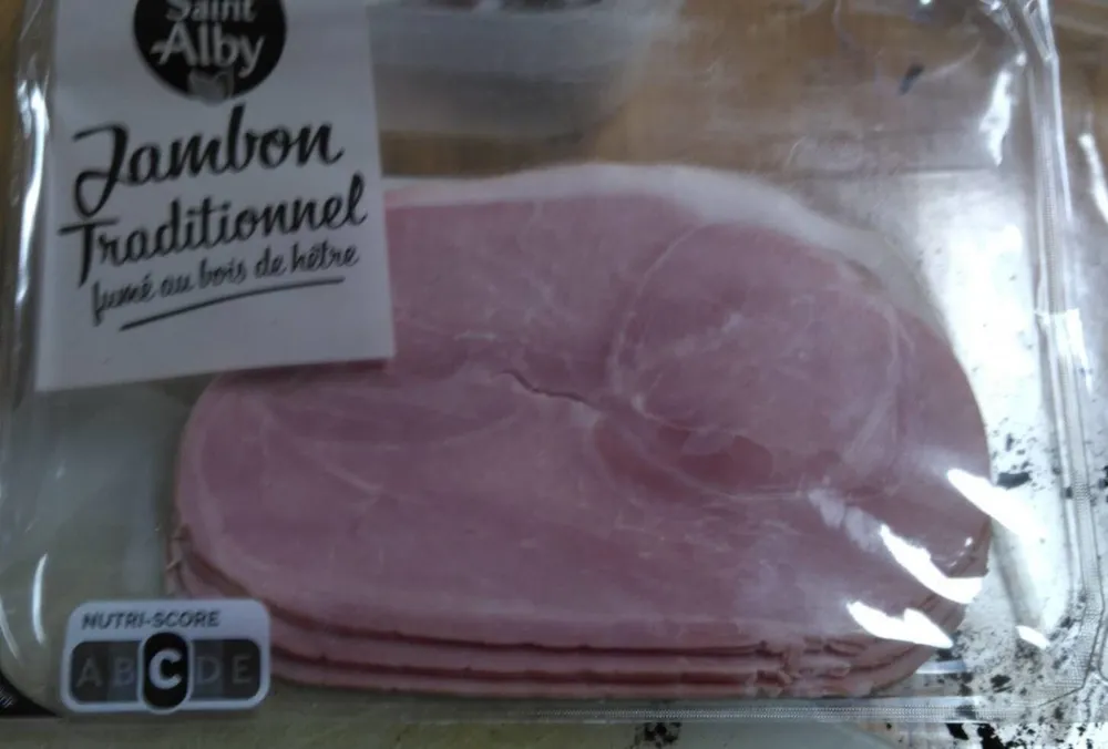 Jambon traditionnel fumé au bois de hetre