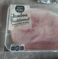 Jambon traditionnel fumé au bois d' hêtre