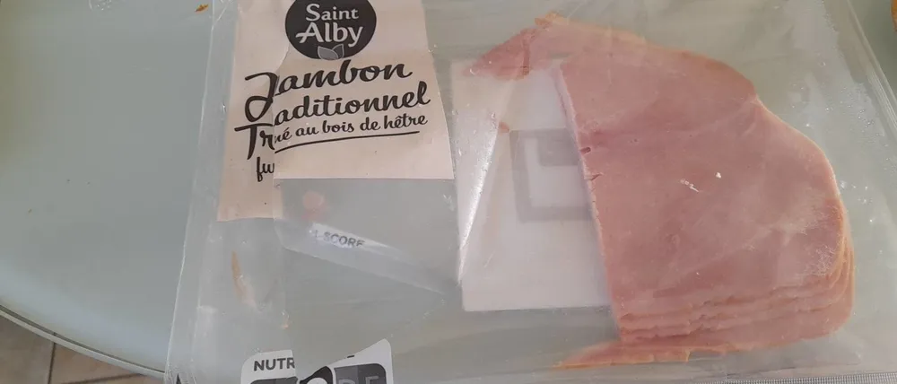 Jambon traditionnel fumé bois de hêtre