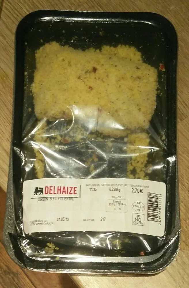 Cordon bleu emmental