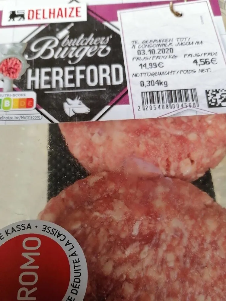 Butchers burger hereford