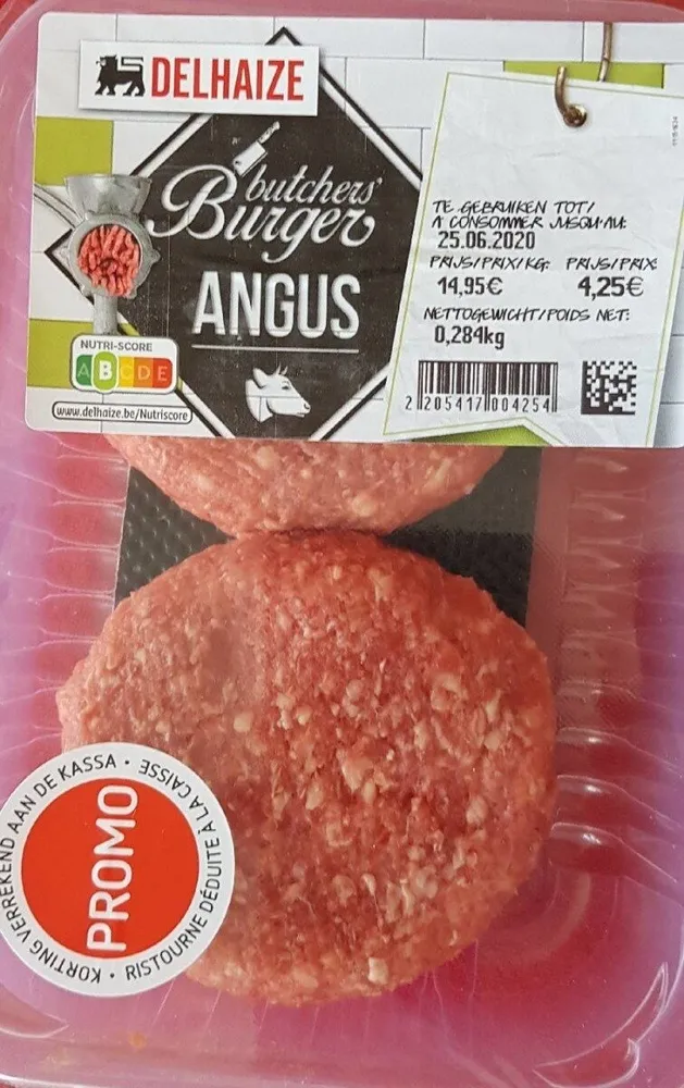 Butchers burger angus