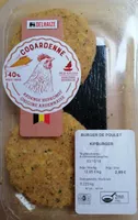 Burger de poulet coqardenne