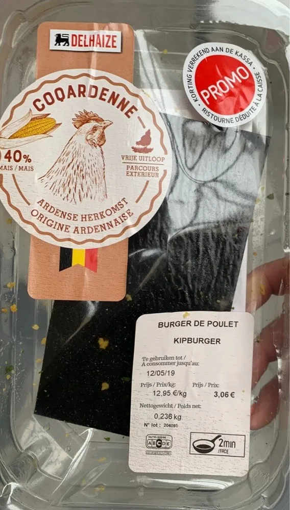 Burger de poulet